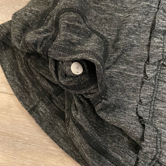 Lululemon Athletica run free tank Heathered black/grey size 4 - Picture 4 of 6